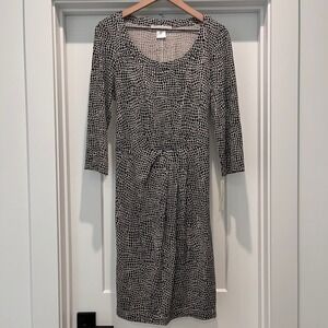 Gerard Darel Abstract Print Belted/Tie Waist Dress – Shift NWT 44 (US 12) P0150